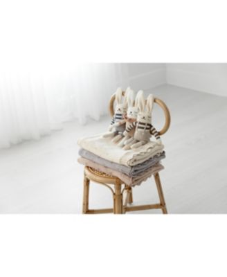  Scalloped Pointelle Blanket