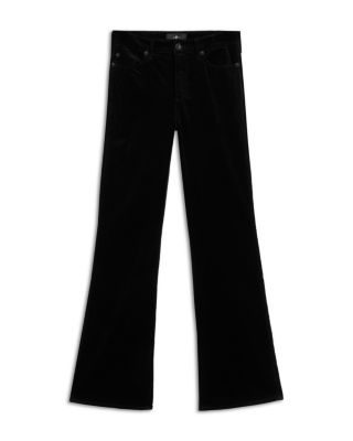 The Leggy Bootcut Jeans in Velvet Black