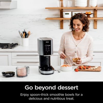 CREAMi, Ice Cream, Gelato, Milkshake, Sorbet, Smoothie Bowl, and Lite Ice Cream Maker, 7 One-Touch Programs