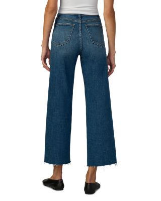 The Mia High Rise Wide Leg Ankle Jeans in Candor