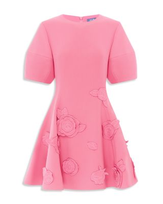 Simona Appliqu&amp;eacute; Minidress