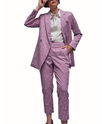 The Empower Jacquard Double Breasted Blazer