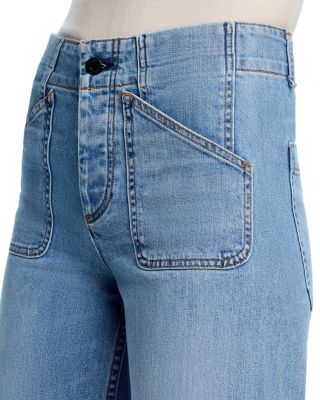 The Jam High Rise Wide Leg Jeans in Keel Over