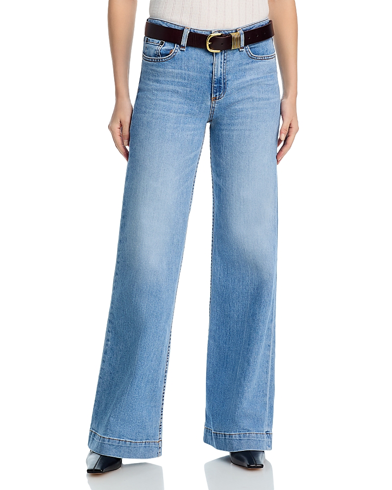 Askk Ny Juniper High Rise Jeans In Keel Over In Blue