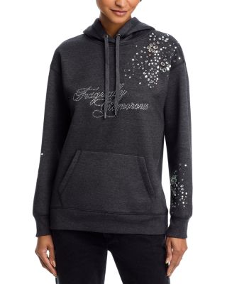 Tragically Glamourous Crystal Cluster Hoodie – Exclusive 