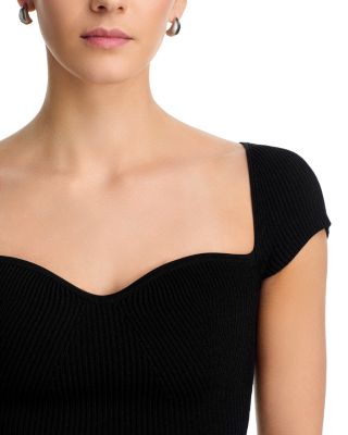 Heart Knit Instasculpt™ Rib Top