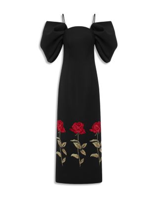 Arabella Embroidered Maxi Dress