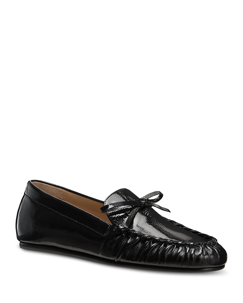 Stuart Weitzman Women's Britt Bow Loafer Flats