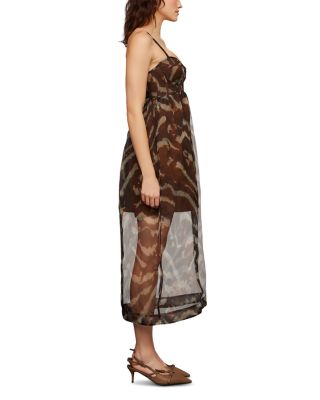 Zarina Silk Bustier Dress