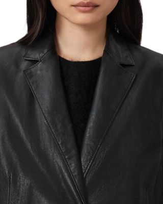 Arna Leather Blazer