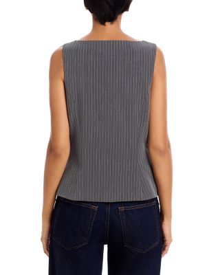 Minka Pinstriped Vest