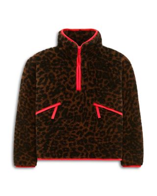 Girls&#39; Milly Three Quarter Zip Sherpa Pullover - Big Kid