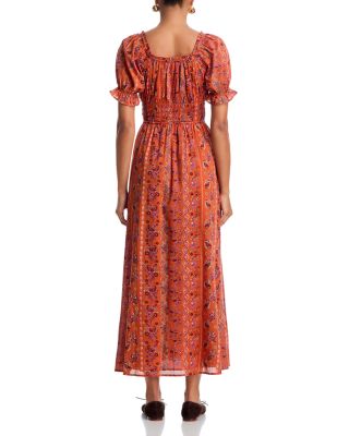 Farlin Paisley Short Sleeve Maxi Dress - Exclusive