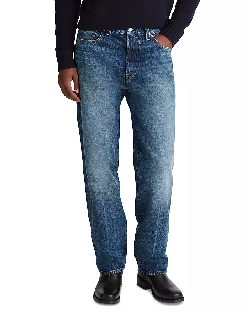 Madewell The 1991 Loose Straight Jeans in Fearn Wash