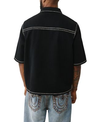 Super T Oversized Fit Denim Shirt