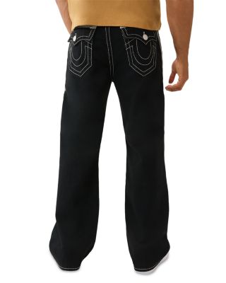 Super Flatlock Vinny Ultra Baggy Jeans in 2SB Black