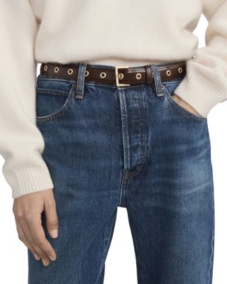 Women's The Eyelet Leather Belt