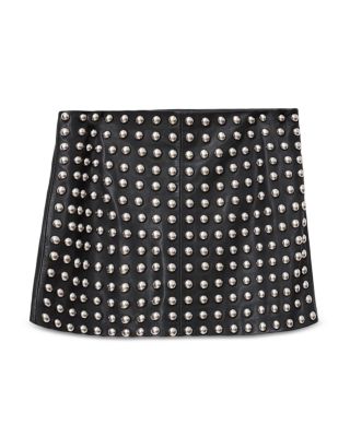 Wilder Lea Leather Skirt