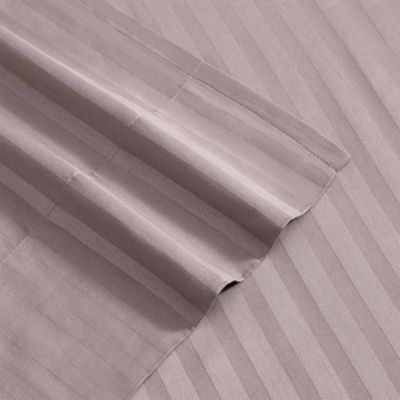 Dobby Stripe 4 Piece Sheet Set, Queen