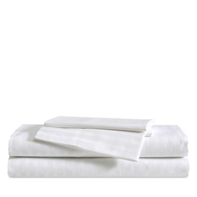 Dobby Stripe 4 Piece Sheet Set, Queen