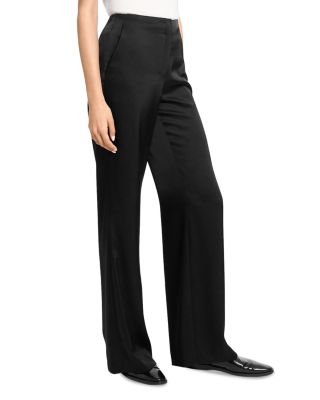 Fluid Pants in Satin