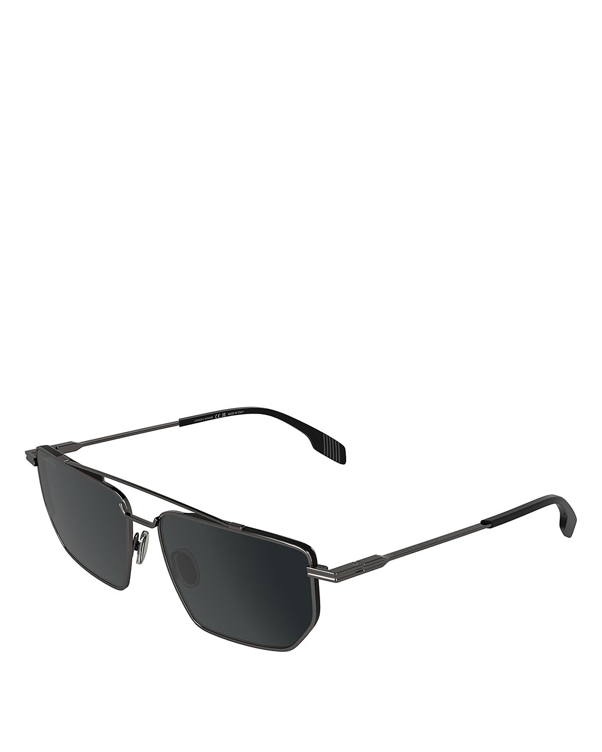 Canada Goose Metal Lines Titanium Navigator Sunglasses, 59mm