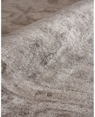 Exquisite Rugs Antique'd Silk 3707 Area Rug 6'X9'