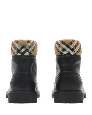 Leather Rogue Combat Boots