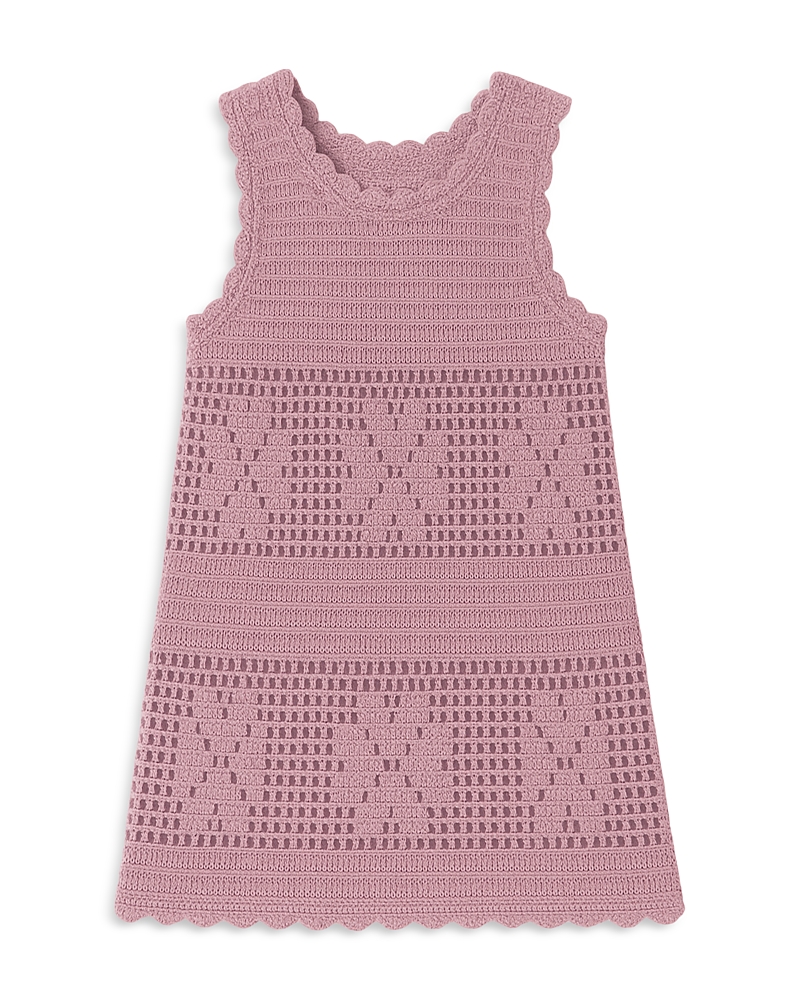 Limeapple Girls' Crochet Swim Cover-up - Little Kid, Big Kid In Pink