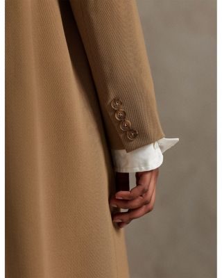 Double-Breasted Wool Coat