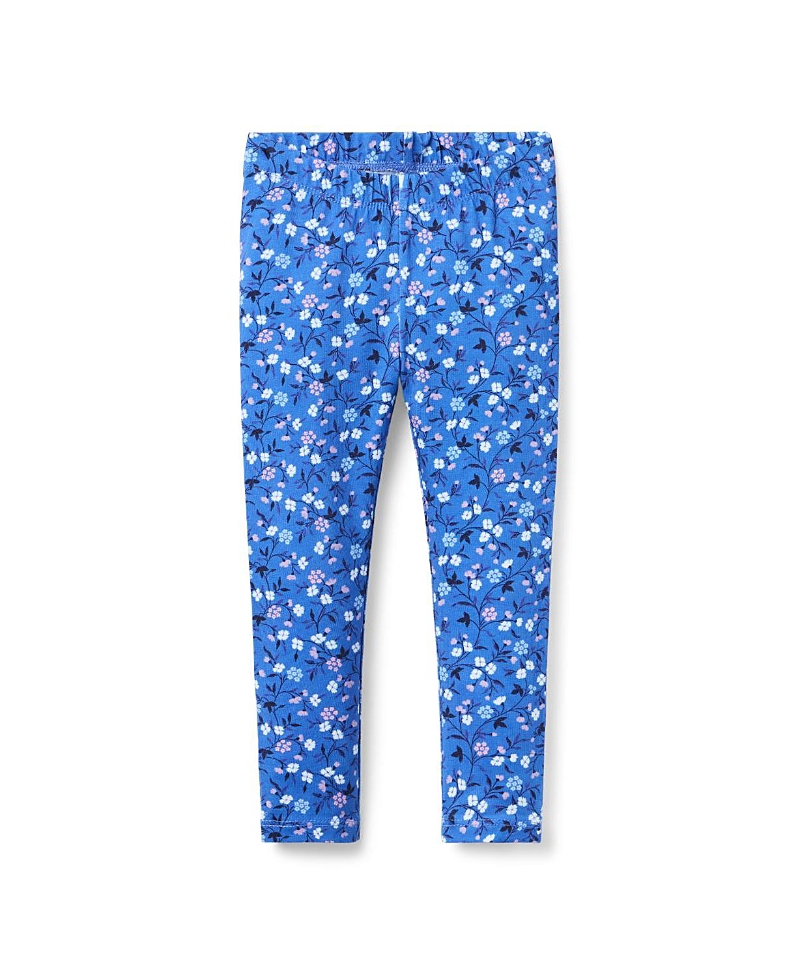 Janie And Jack Girls' The Everyday Legging - Baby, Little Kid, Big Kid In Blue