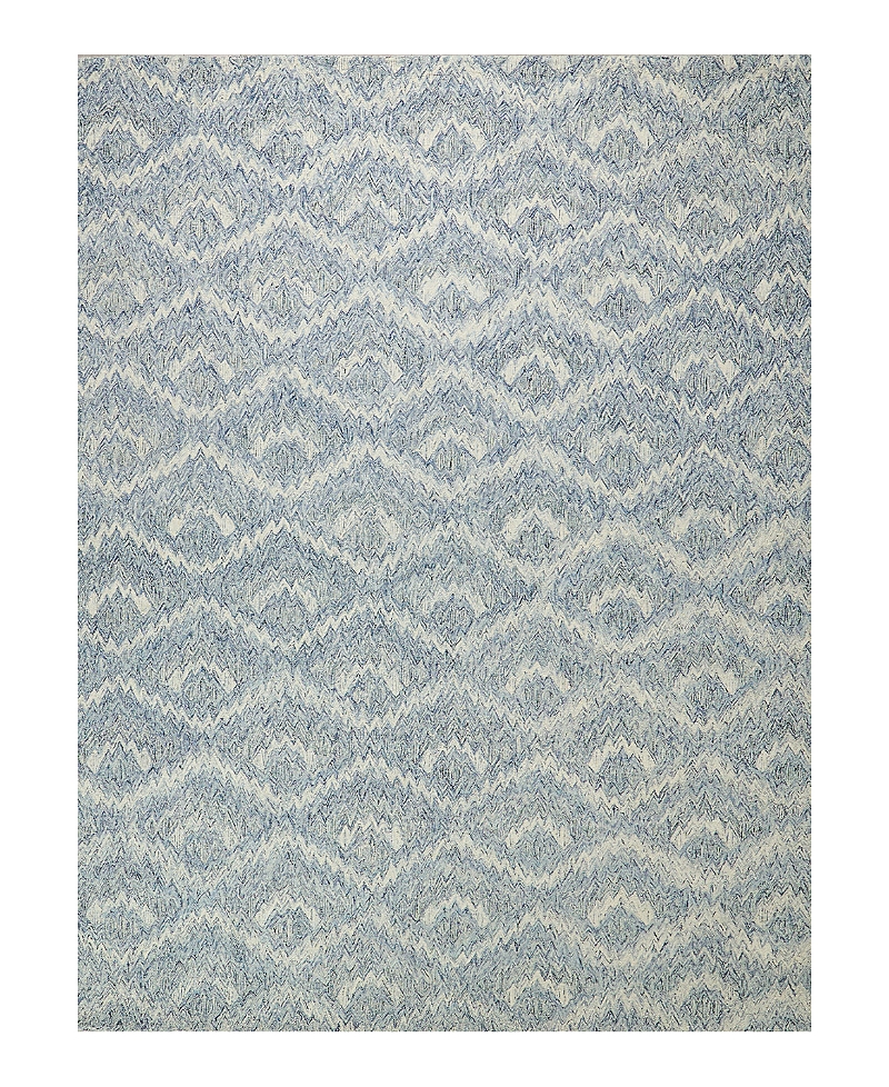 Exquisite Rugs Bargello 6815 Area Rug 6'x9' In Blue