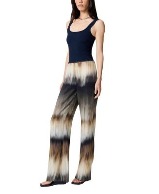 Tie-Dye Wide-Leg Pants