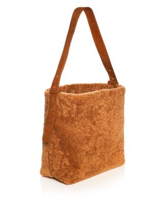 Shearling Top Handle Bag - Exclusive