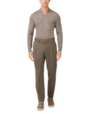 Wool Silk Cashmere Luxury Polo Shirt