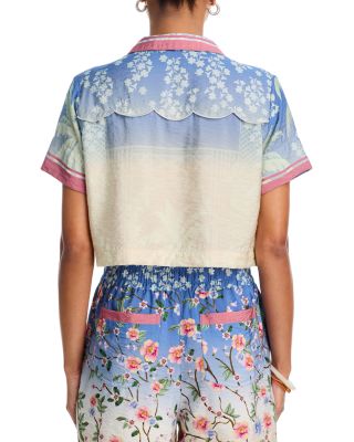 Itsy Palacio Crop Cover Up Top - Exclusive