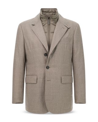 Smart Flannel Removable Bib Jacket