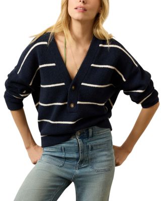 Jackson V Neck Popover Sweater