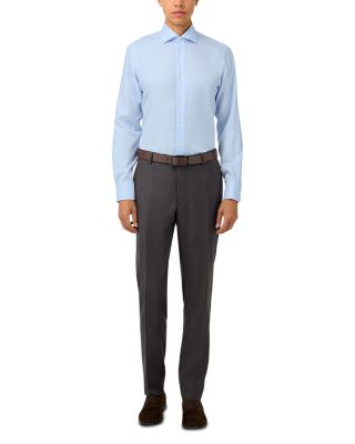 Non-Iron Twill Windsor Collar Dress Shirt