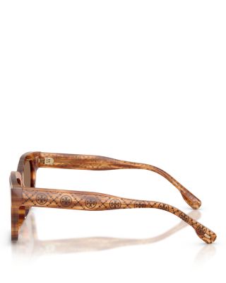 Rectangular Sunglasses, 55mm