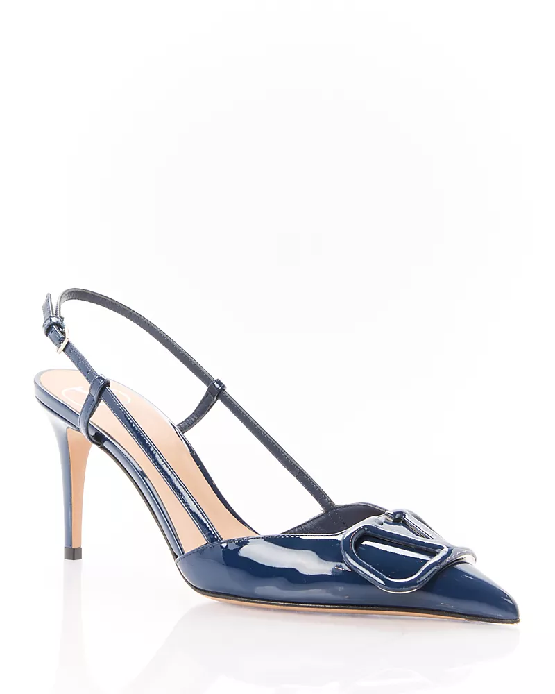 Valentino Garavani Women's VLogo Slingback Pumps