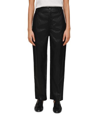 Faux Leather Pants