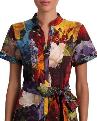 Lucy Roll Sleeve Midi Dress