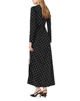 Roseperla Rhinestone & Pearl Maxi Dress