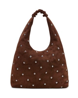 Willow Studded Suede Tote Bag