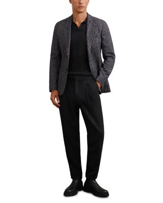 Textured Wool Pants