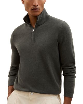 Half Zip Cashmere Sweater