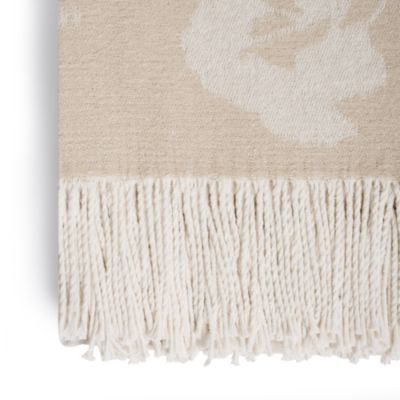 Butterfly Ginkgo Throw Blanket, 60" x 70"