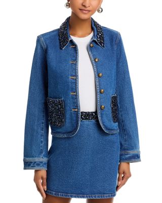 Rhinestone Denim Amara Jacket