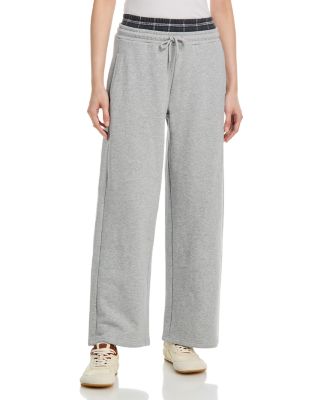 French Terry Wide Leg Pants